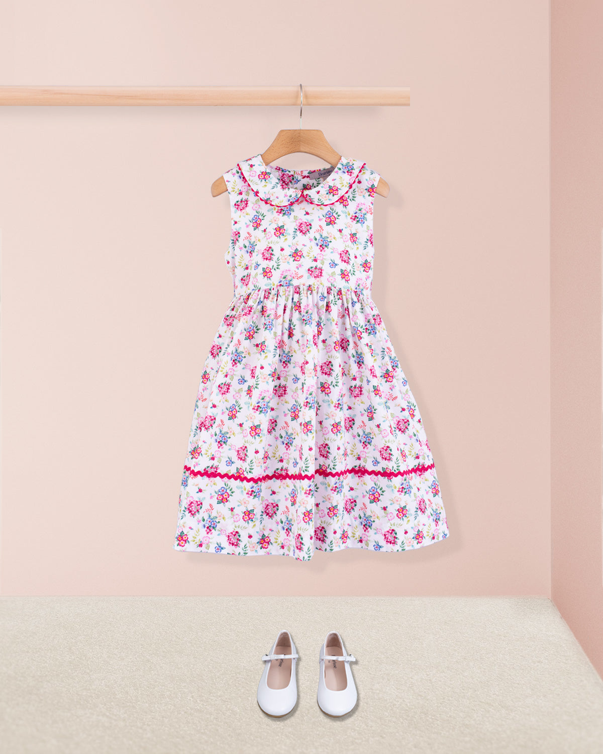 Florentine Hot Pink Garden - Dress