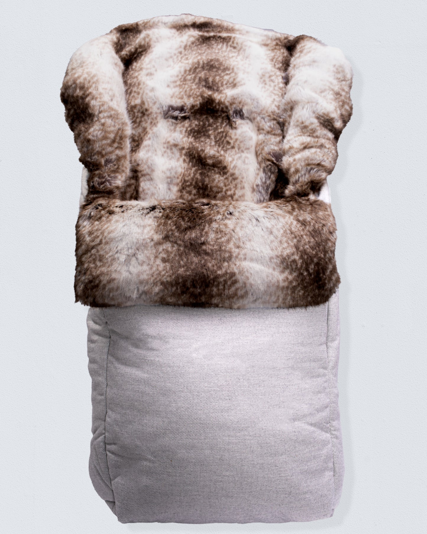 Mont-Blanc Grey Wool Stroller Bunting - Bunting