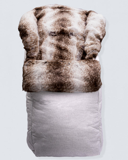 Mont-Blanc Grey Wool Stroller Bunting - Bunting