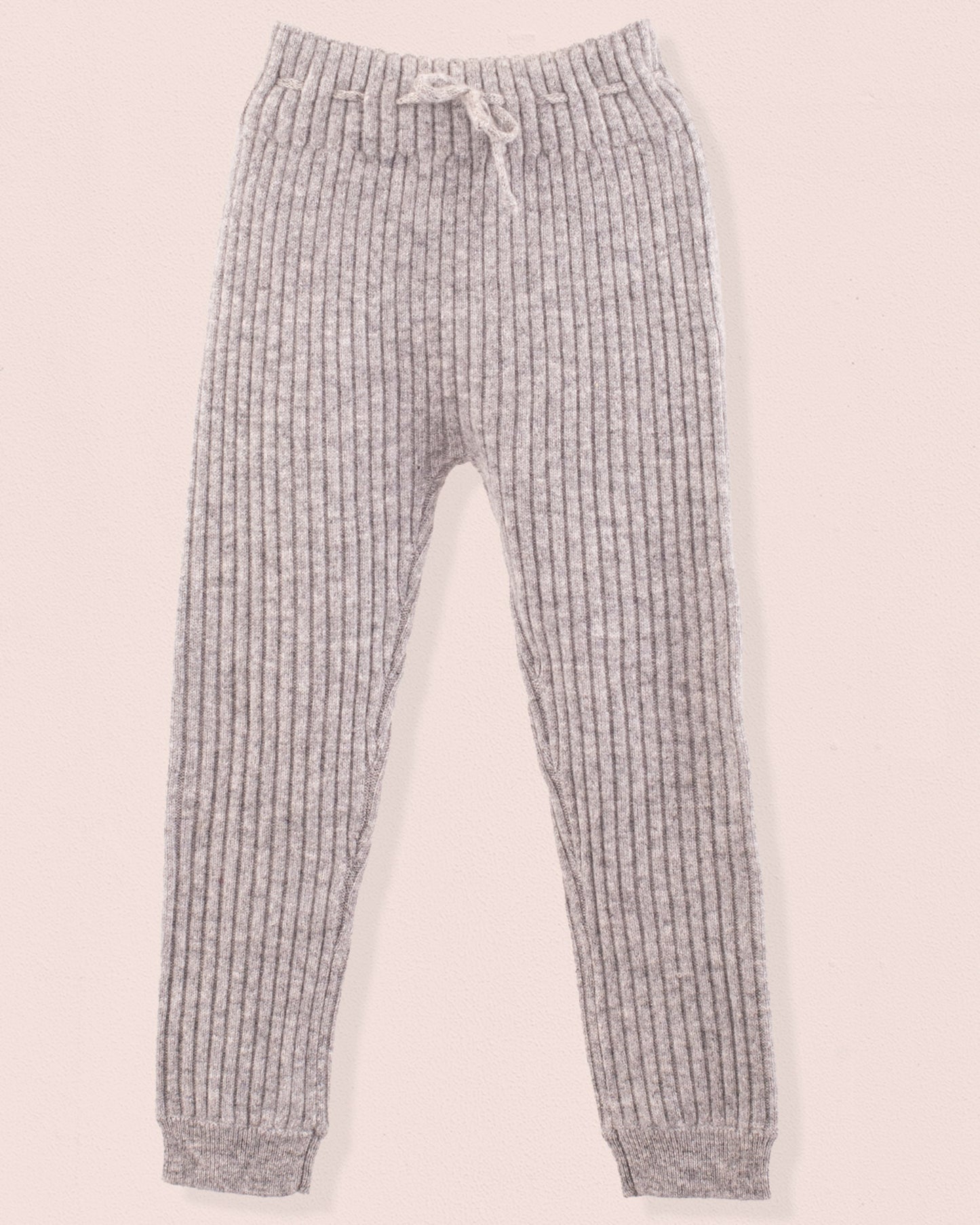 Cashmere Ribbed Grey Legging - Legging