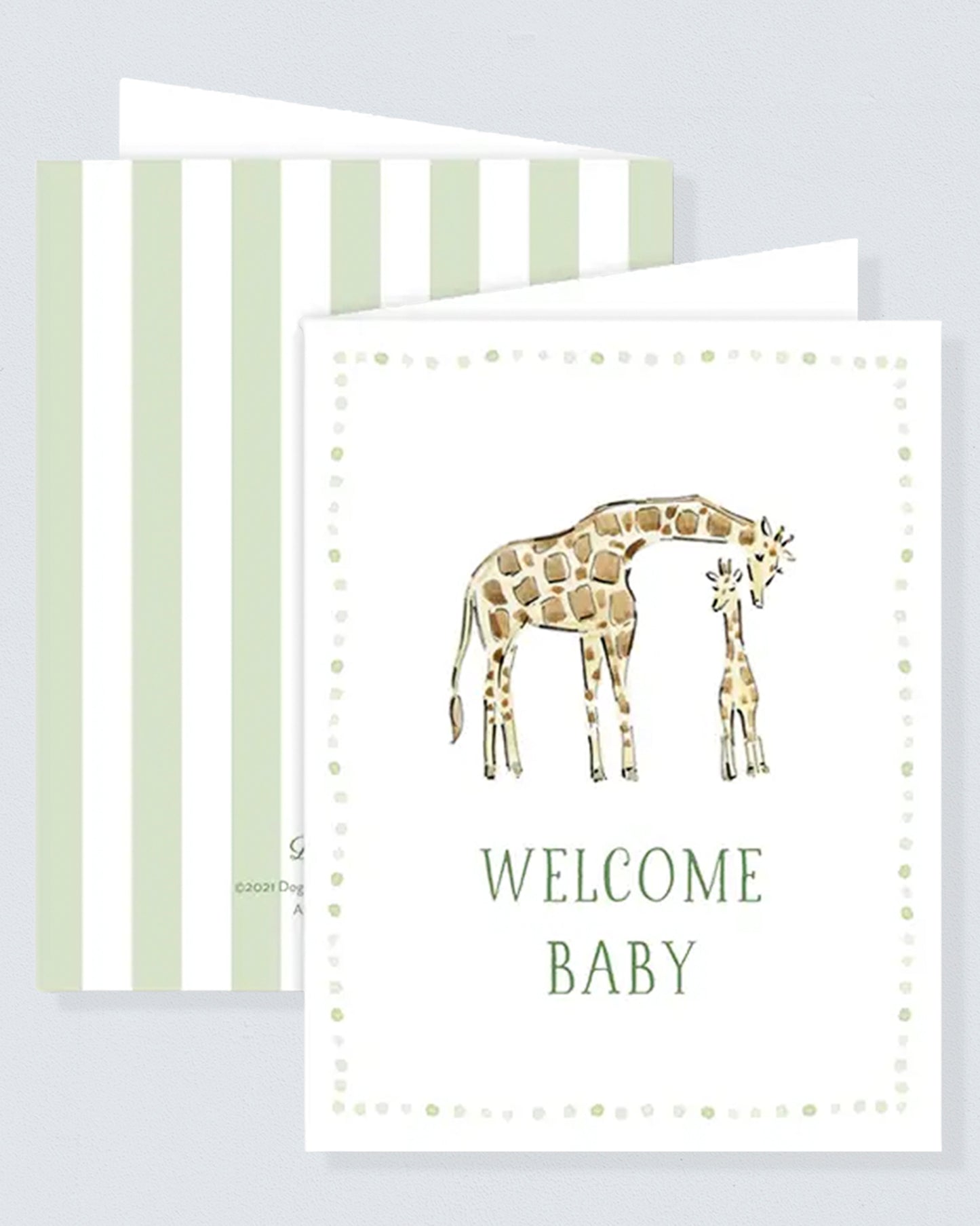Giraffe Gift Card - Card