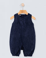 Harry Soft Navy Corduroy Romper