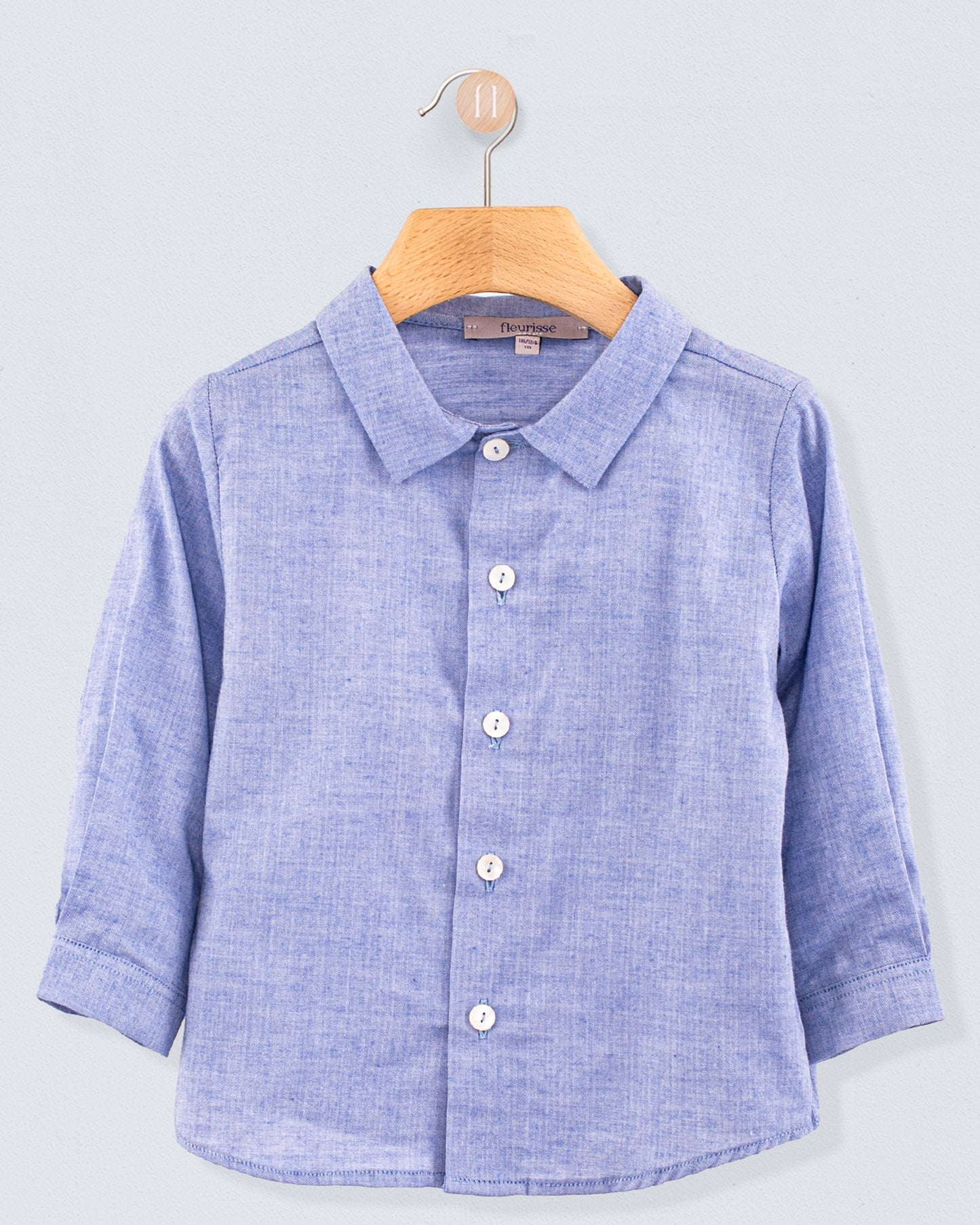 Hendrix Blue Luxury Flannel Shirt - Shirt