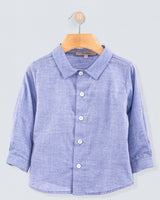 Hendrix Blue Luxury Flannel Shirt