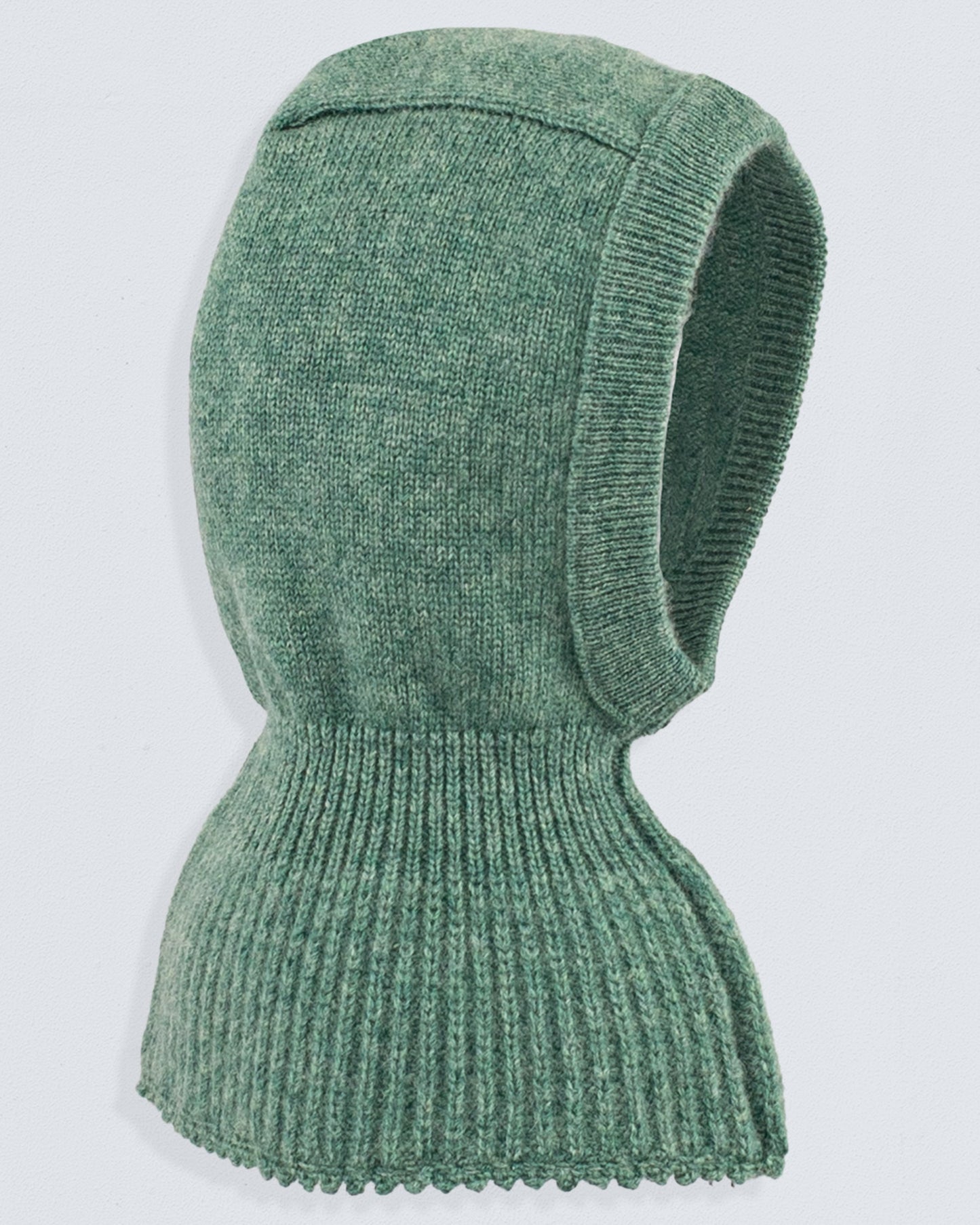 Cashmere Hunter Green Cagoule - Hat