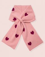 Hearts Rose Cashmere Scarf