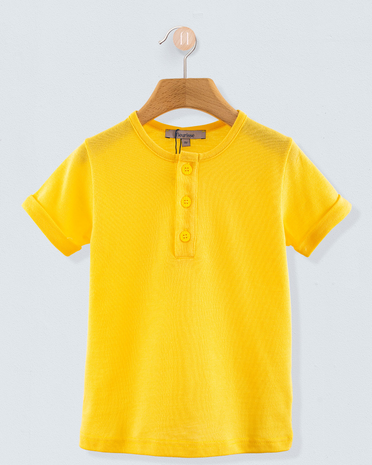 Henley Italian Piquet Sunrise T-Shirt - Shirt