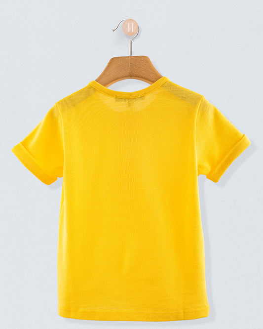 Henley Italian Piquet Sunrise T-Shirt - Shirt