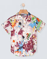 Henry Liberty Colorful Robots Shirt