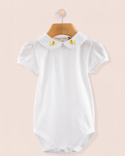 Ines onesie Embroidered Ducklings - Onesie