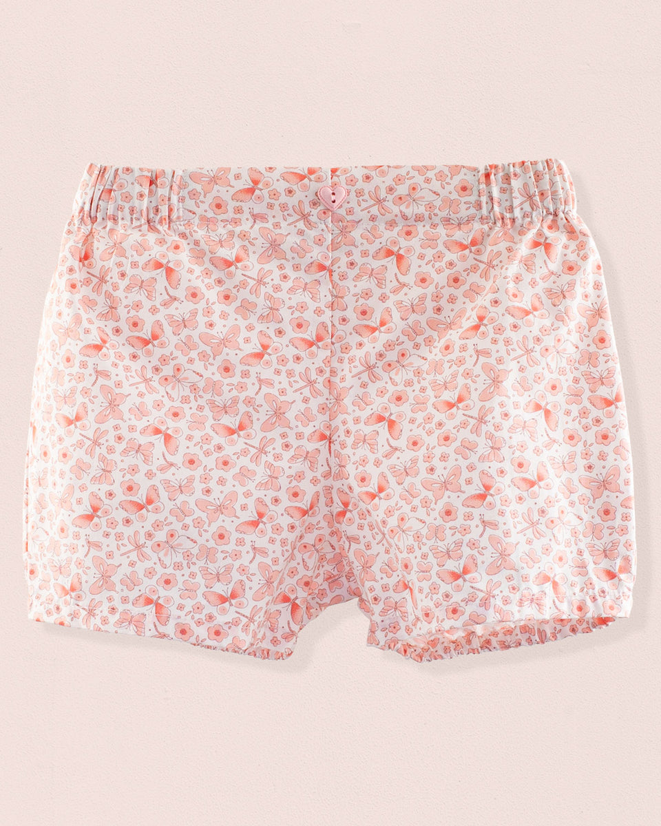 Iris Pink Butterfly Shorts