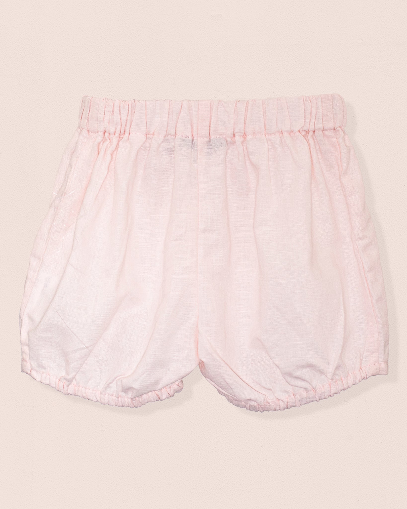 Iris Italian Baby Pink Linen Shorts - Pant