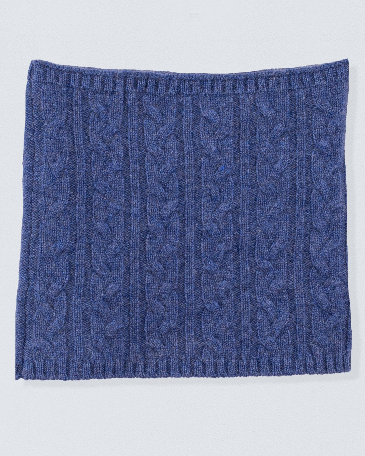 Cashmere Jean Cable Roll Scarf - Hat