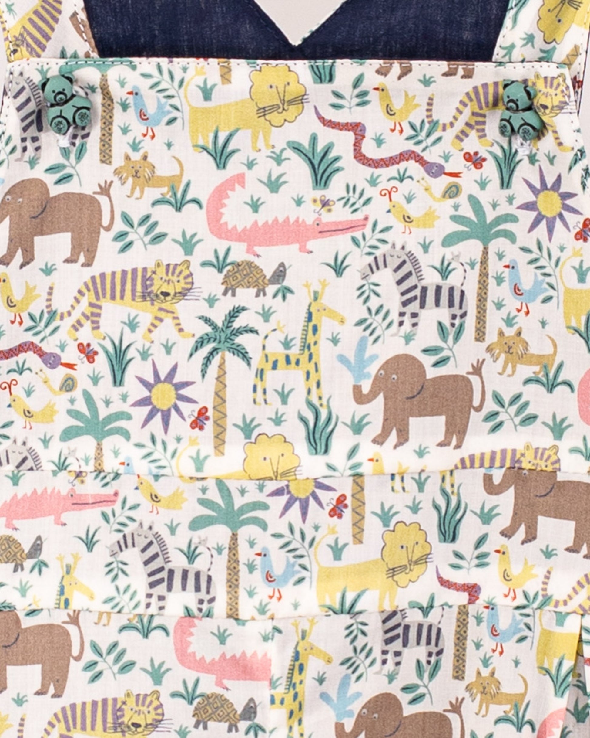 Bear Liberty Louie's Jungle Beige Overall - Romper