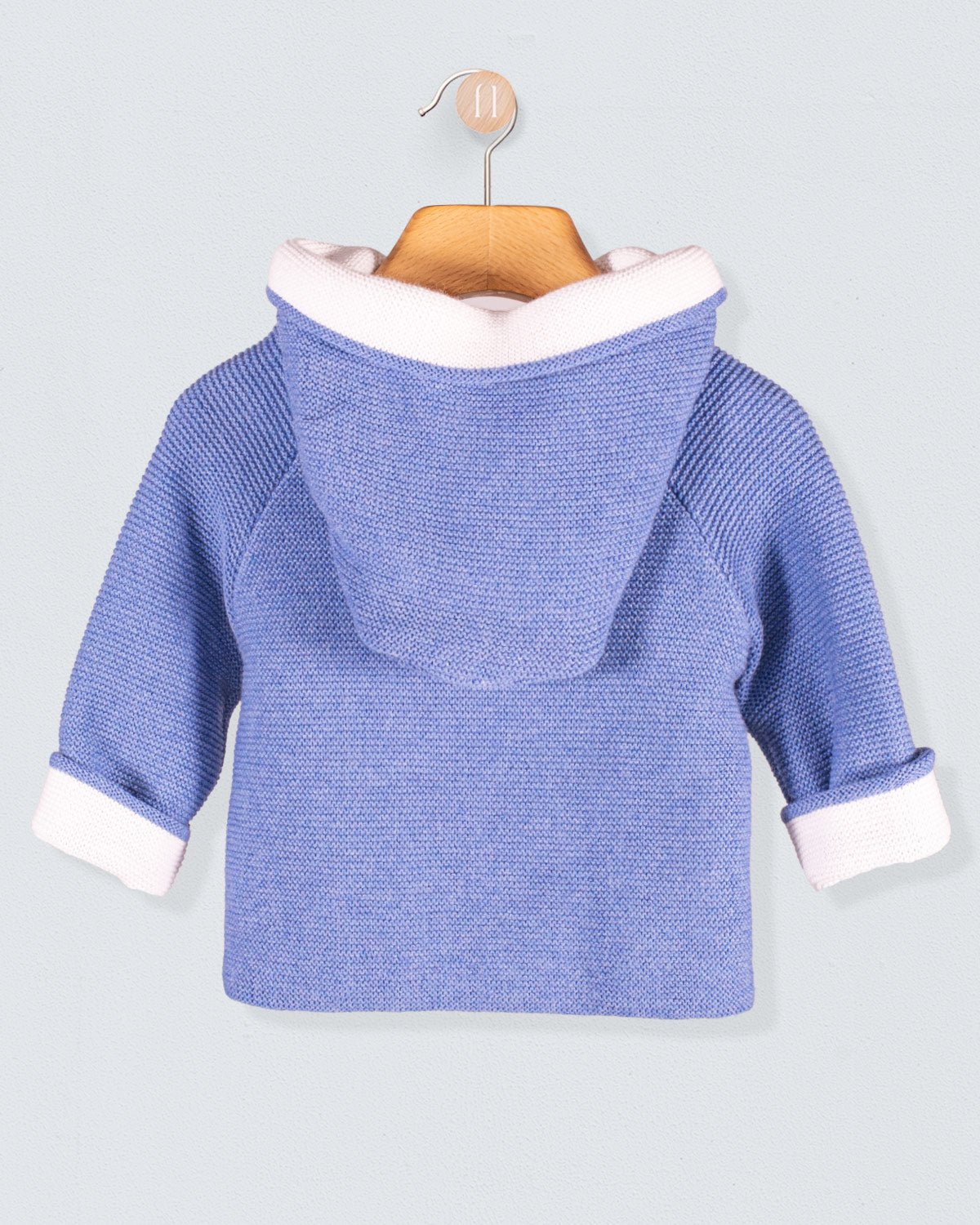 Jackpot Jean Mélange Hooded Jacket - Layette