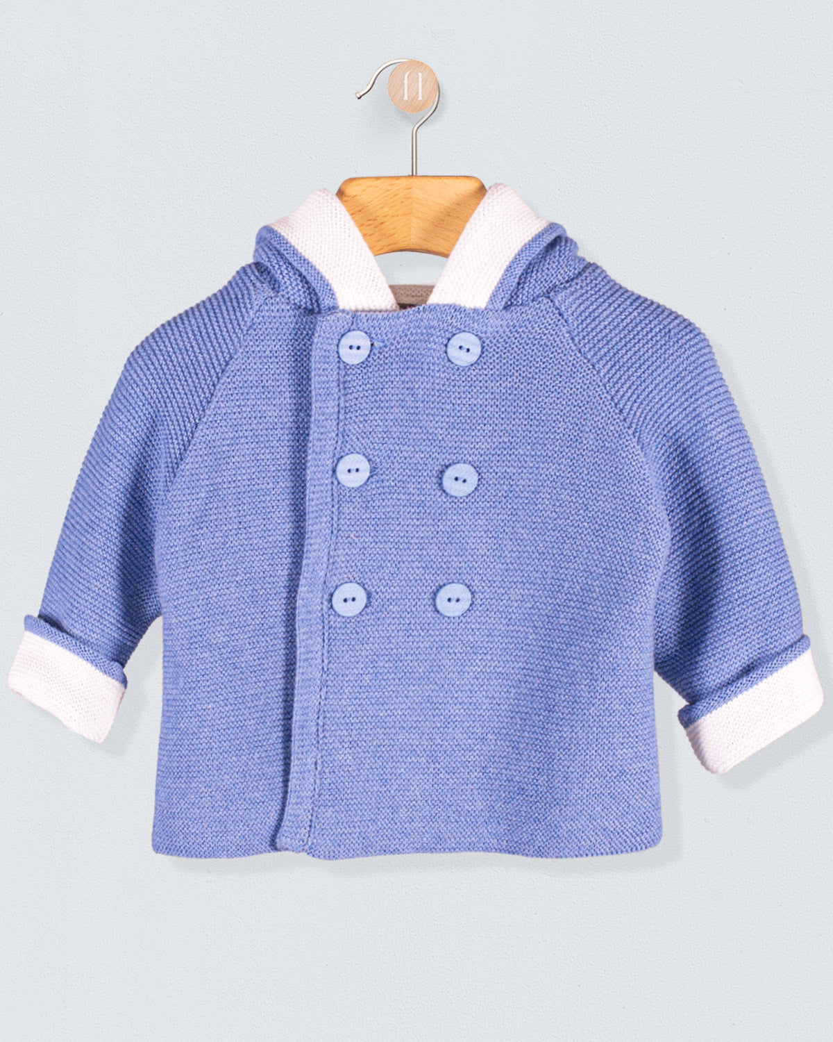 Jackpot Jean Mélange Hooded Jacket - Layette
