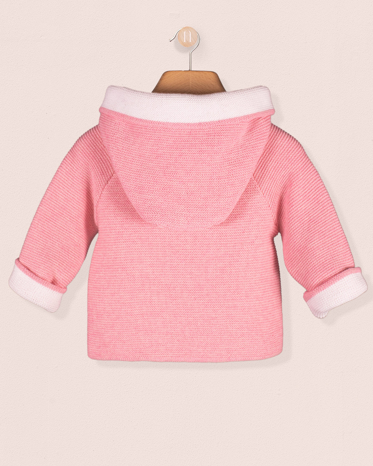 Jackpot Candy Mélange Hooded Jacket - Layette