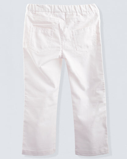 James Twill White Pant - Pant