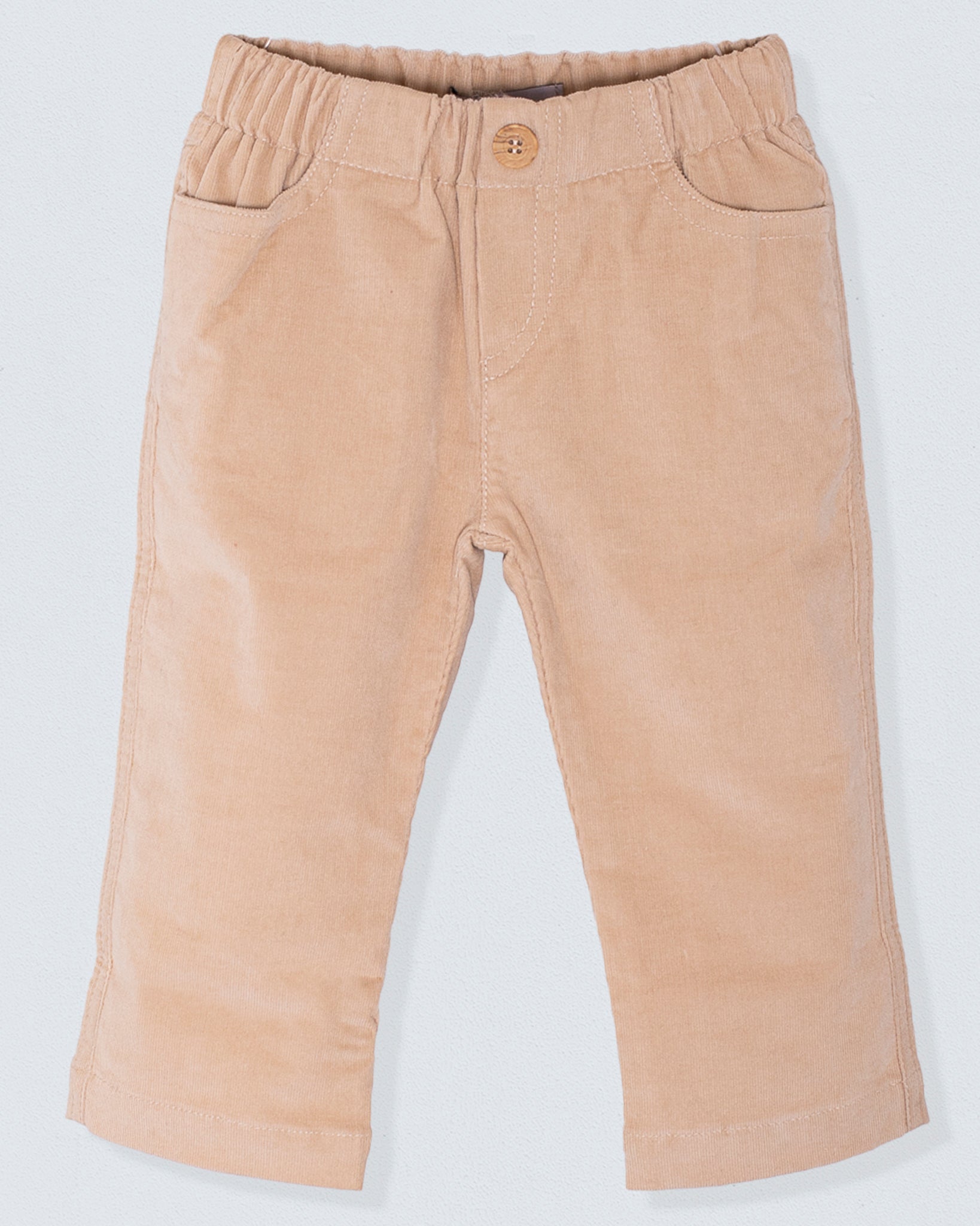 James Beige Corduroy Pull-On Pant - Pant