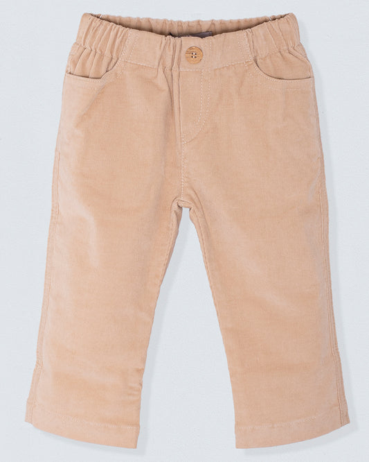 James Beige Corduroy Pull-On Pant - Pant