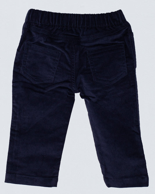 James Navy Corduroy Pull-On Pant - Pant