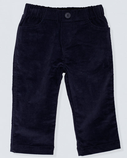 James Navy Corduroy Pull-On Pant - Pant