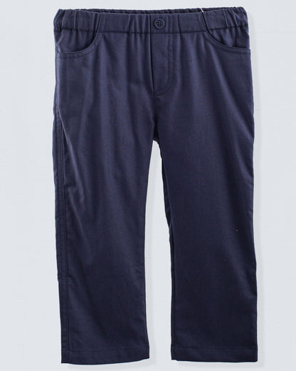 James Twill Navy Pant - Pant