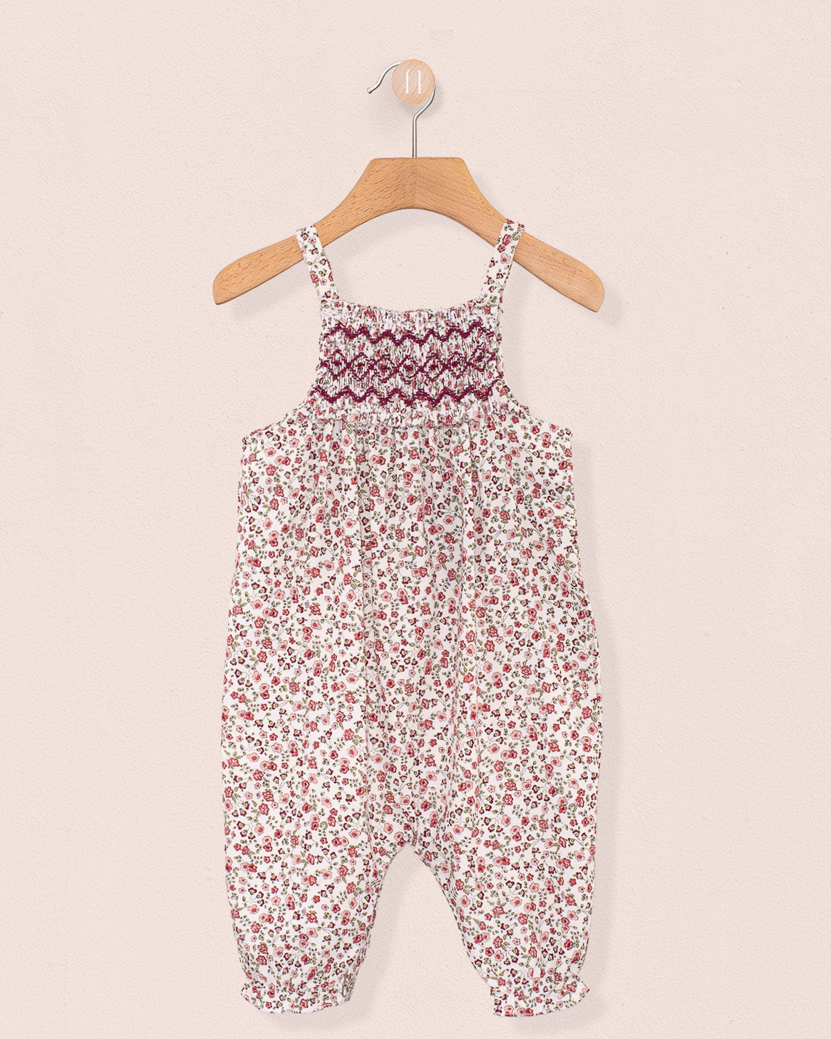 Joie Belina Small Burgundy Floral Overall - Romper