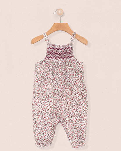 Joie Belina Small Burgundy Floral Overall - Romper