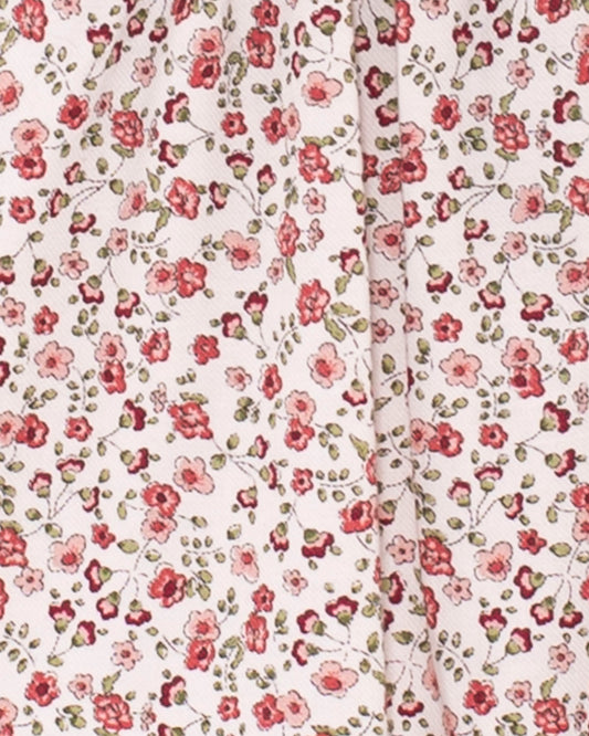 Joie Belina Small Burgundy Floral Overall - Romper