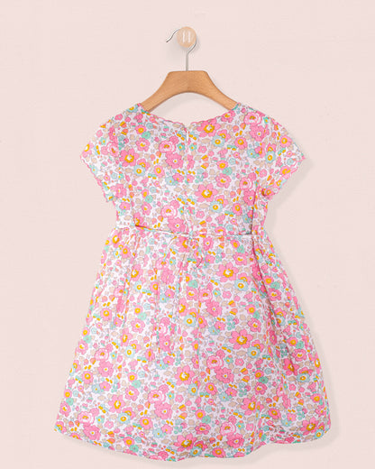 Juliette Liberty Betsy Primrose Smock - Smocked Dress