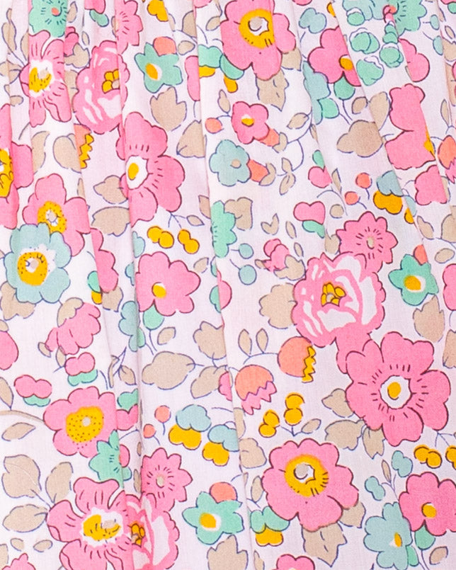 Juliette Liberty Betsy Primrose Smock - Smocked Dress