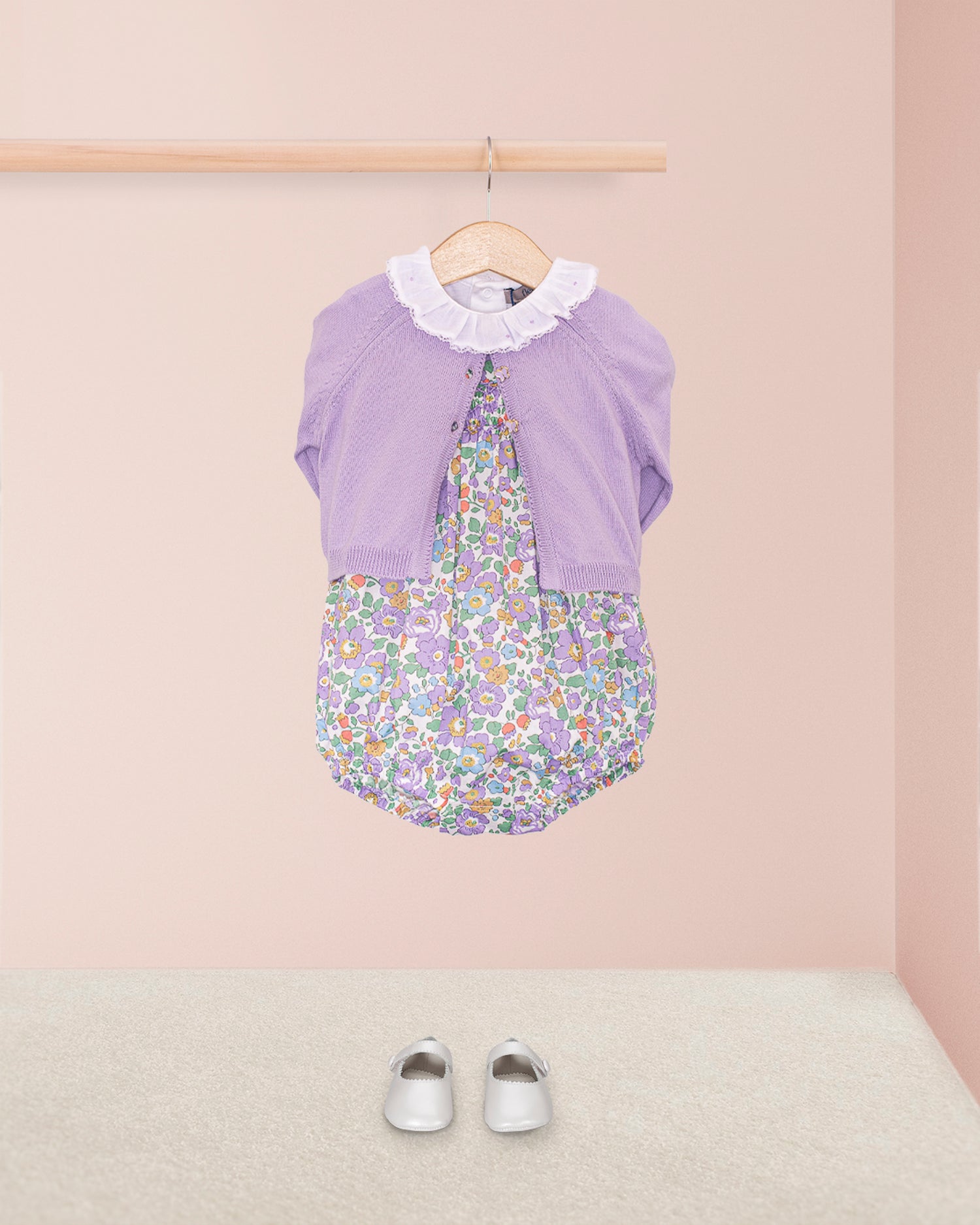 Kensington Liberty Betsy Lavender Romper