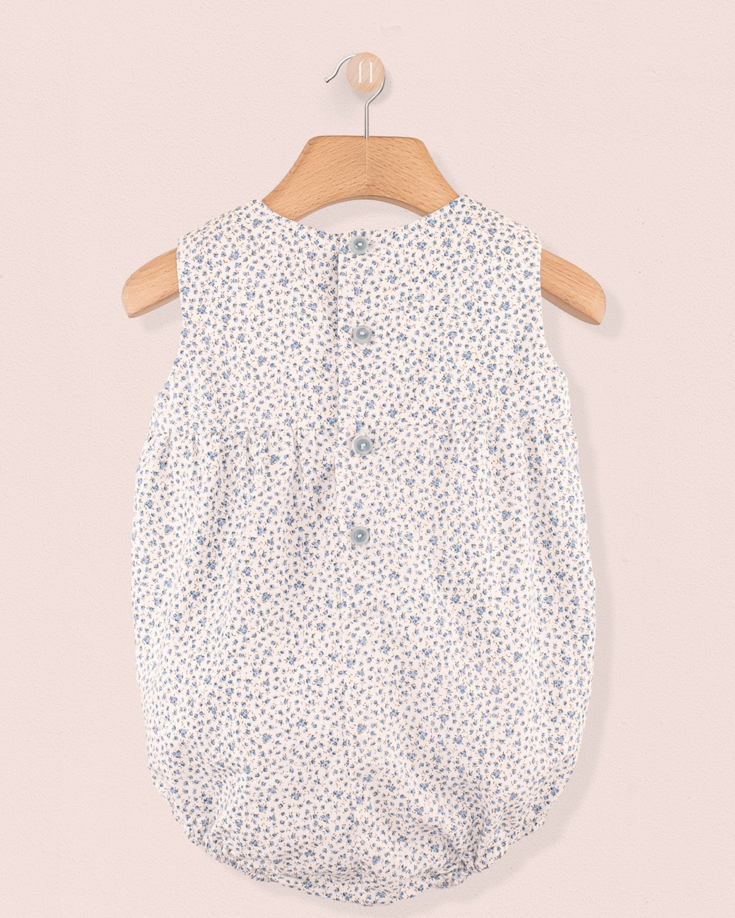 Kensington French Blue Floral Romper - Romper