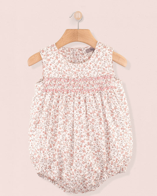 Kensington Belina Delicate Pink Floral Romper - Romper
