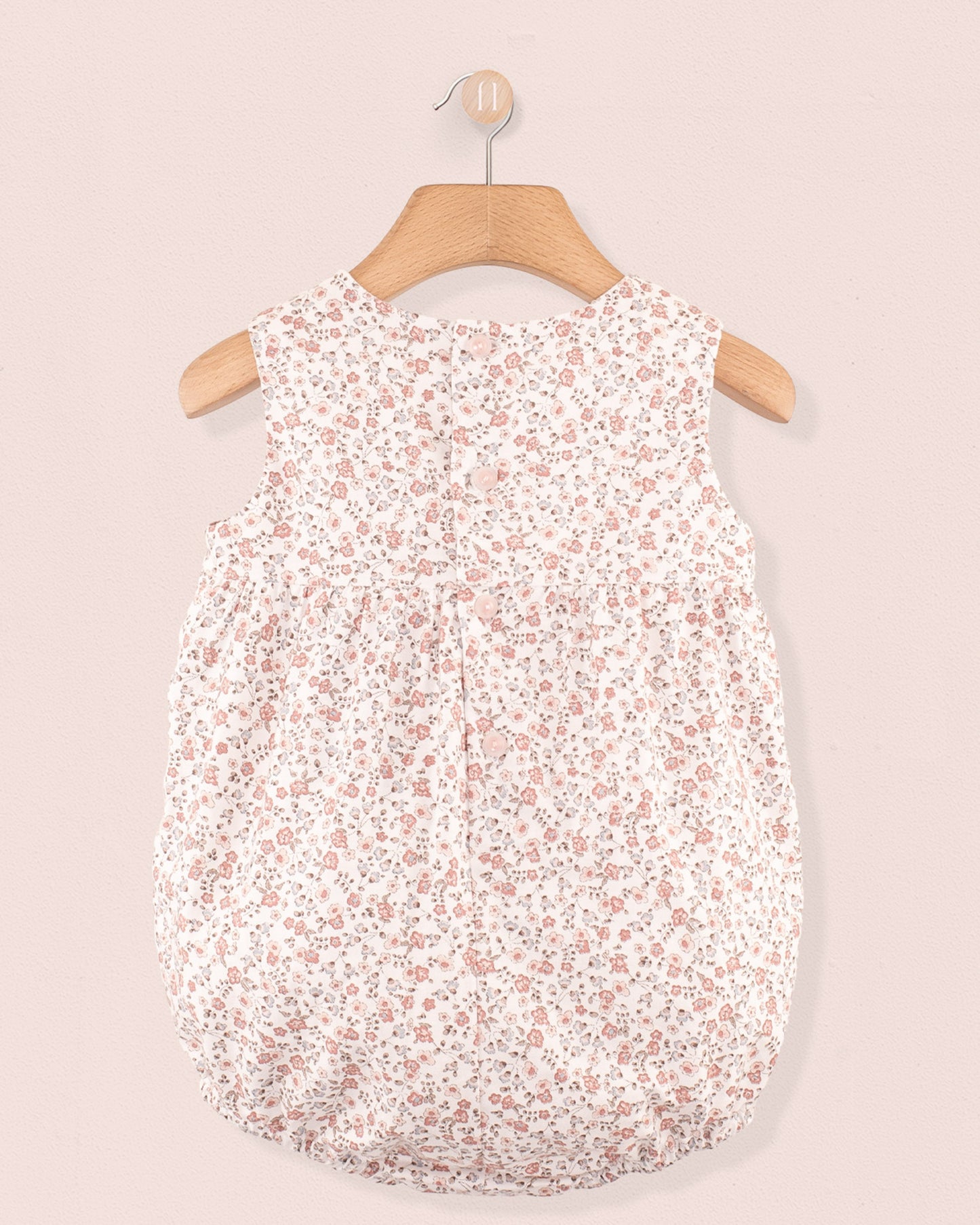 Kensington Belina Delicate Pink Floral Romper - Romper