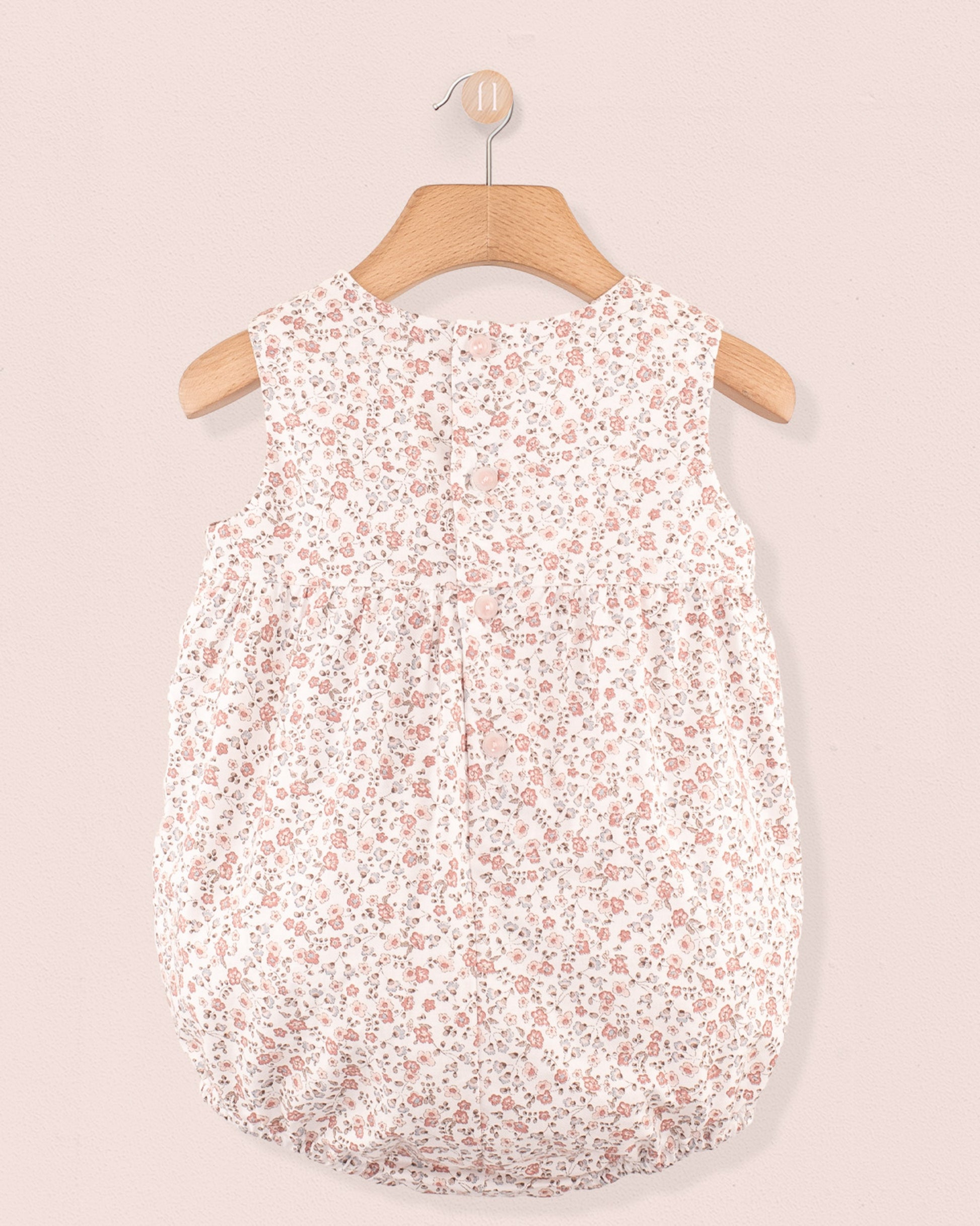 Kensington Belina Delicate Pink Floral Romper - Romper