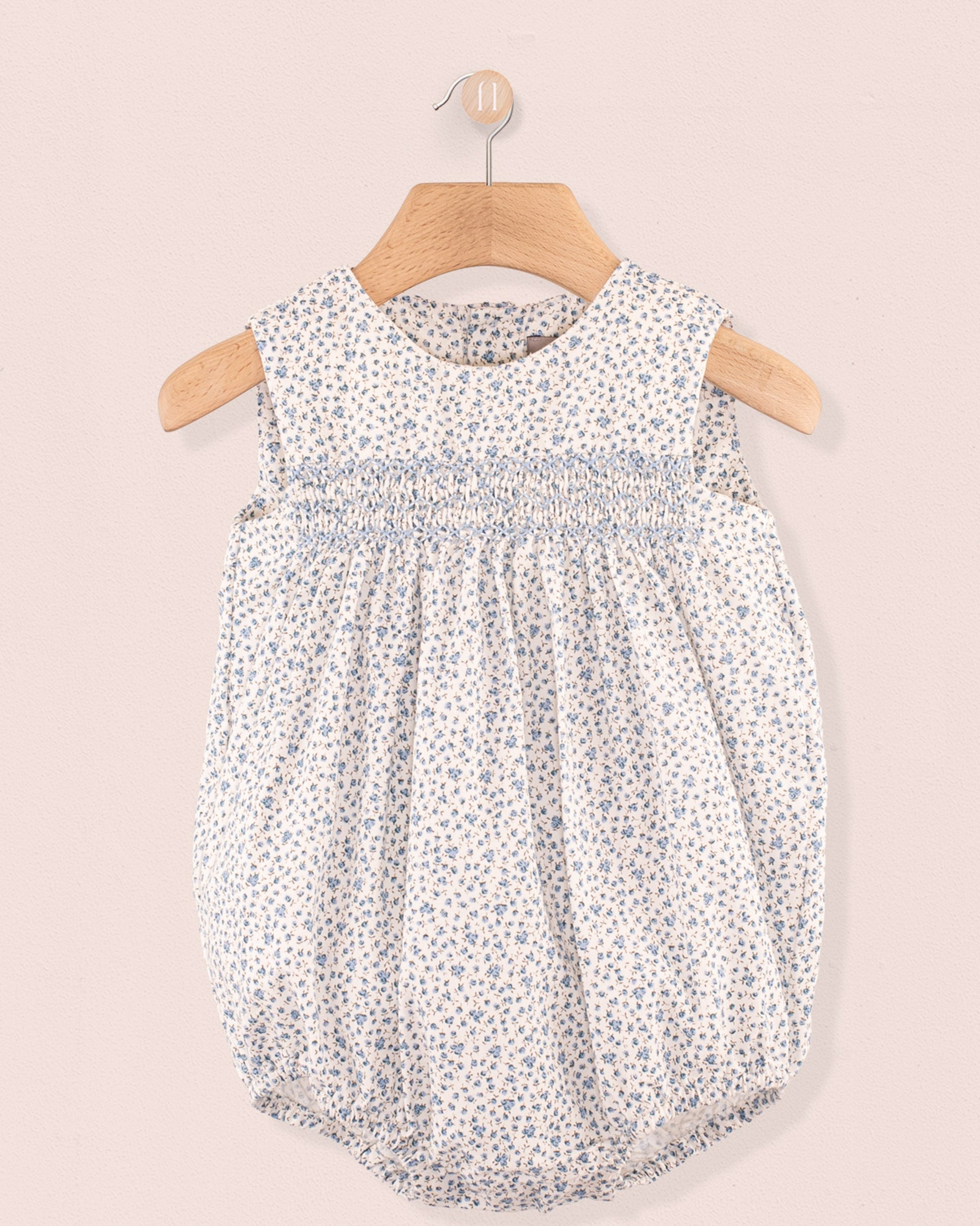 Kensington French Blue Floral Romper - Romper