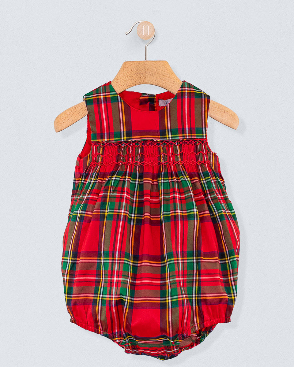 Kensington Holiday Royal Stewart Romper