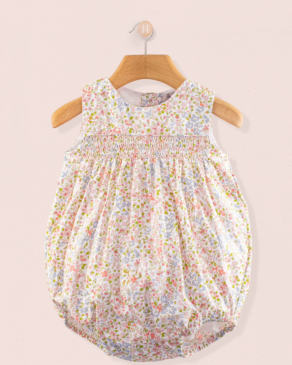 Kensington Monaco Pink Floral Romper