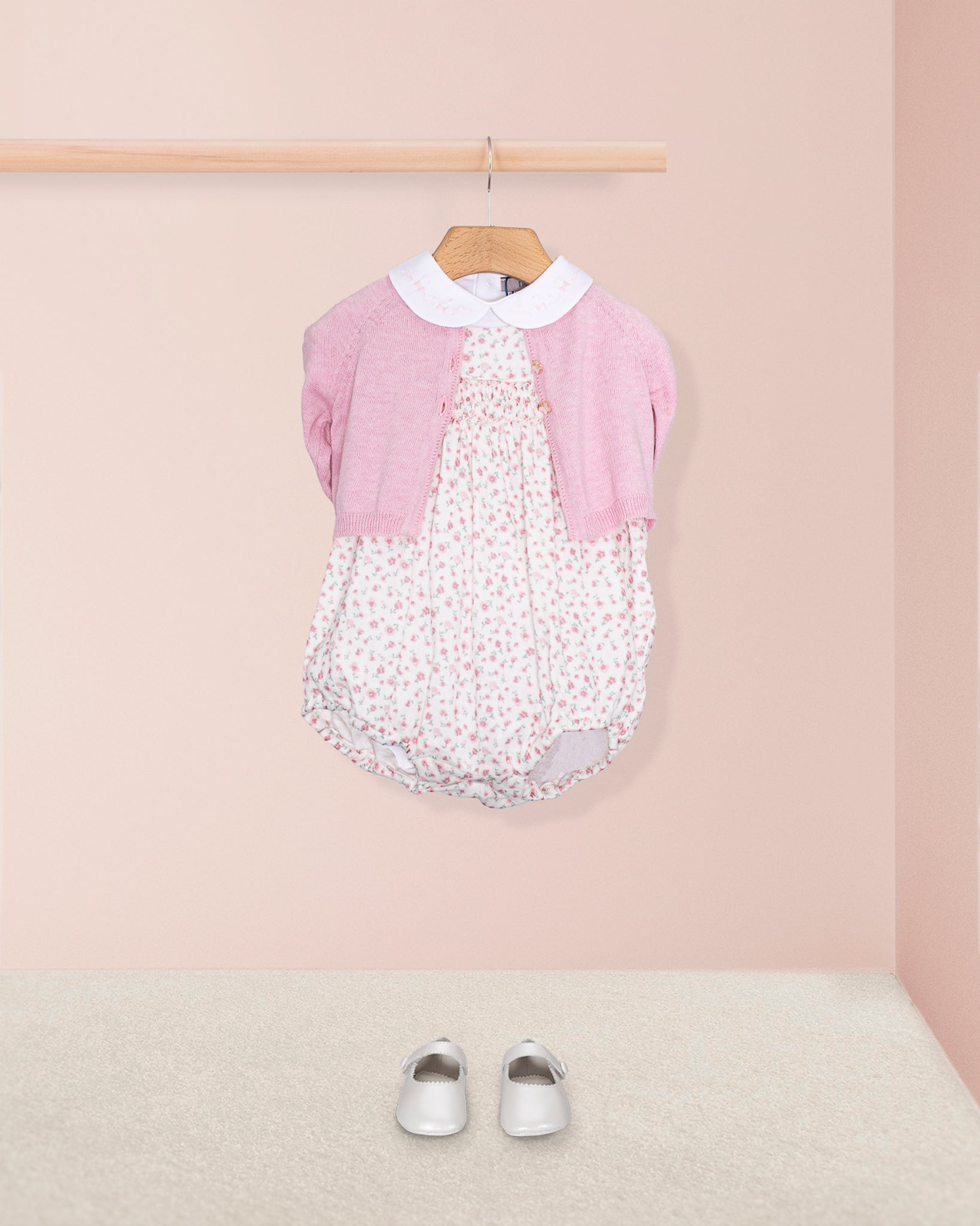 Kensington Rosebud Muslin Romper - Romper