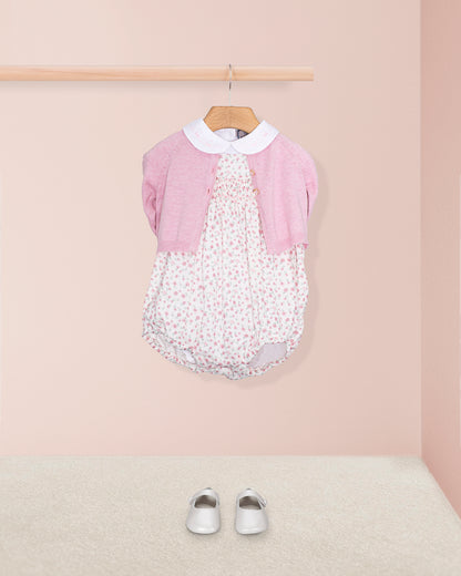 Kensington Rosebud Muslin Romper - Romper