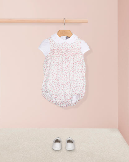 Kensington Rosebud Muslin Romper - Romper