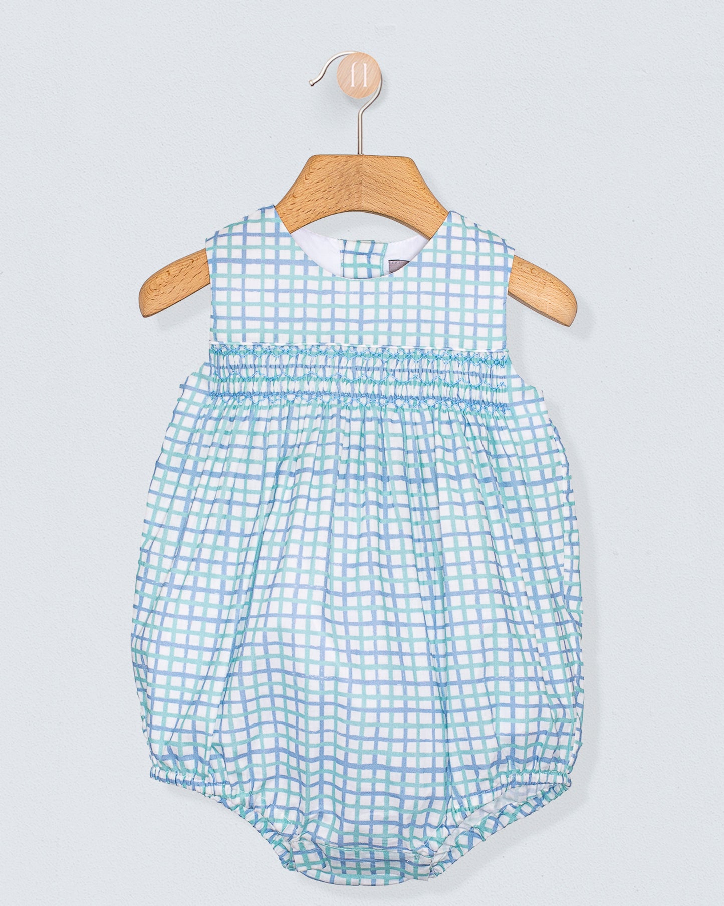 Kensington Seafoam Sketch Romper - Romper