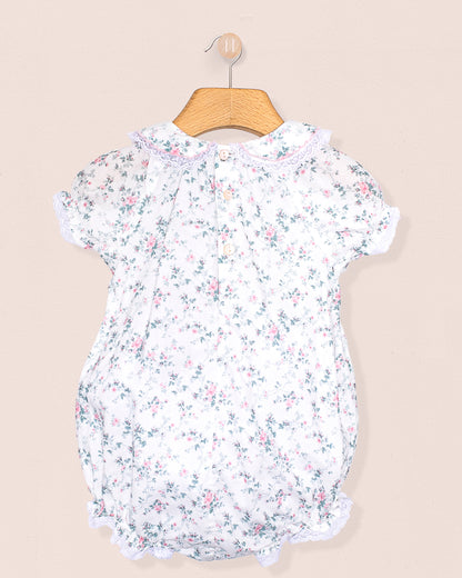 Lace Mini Whisper Floral Bubble - Romper