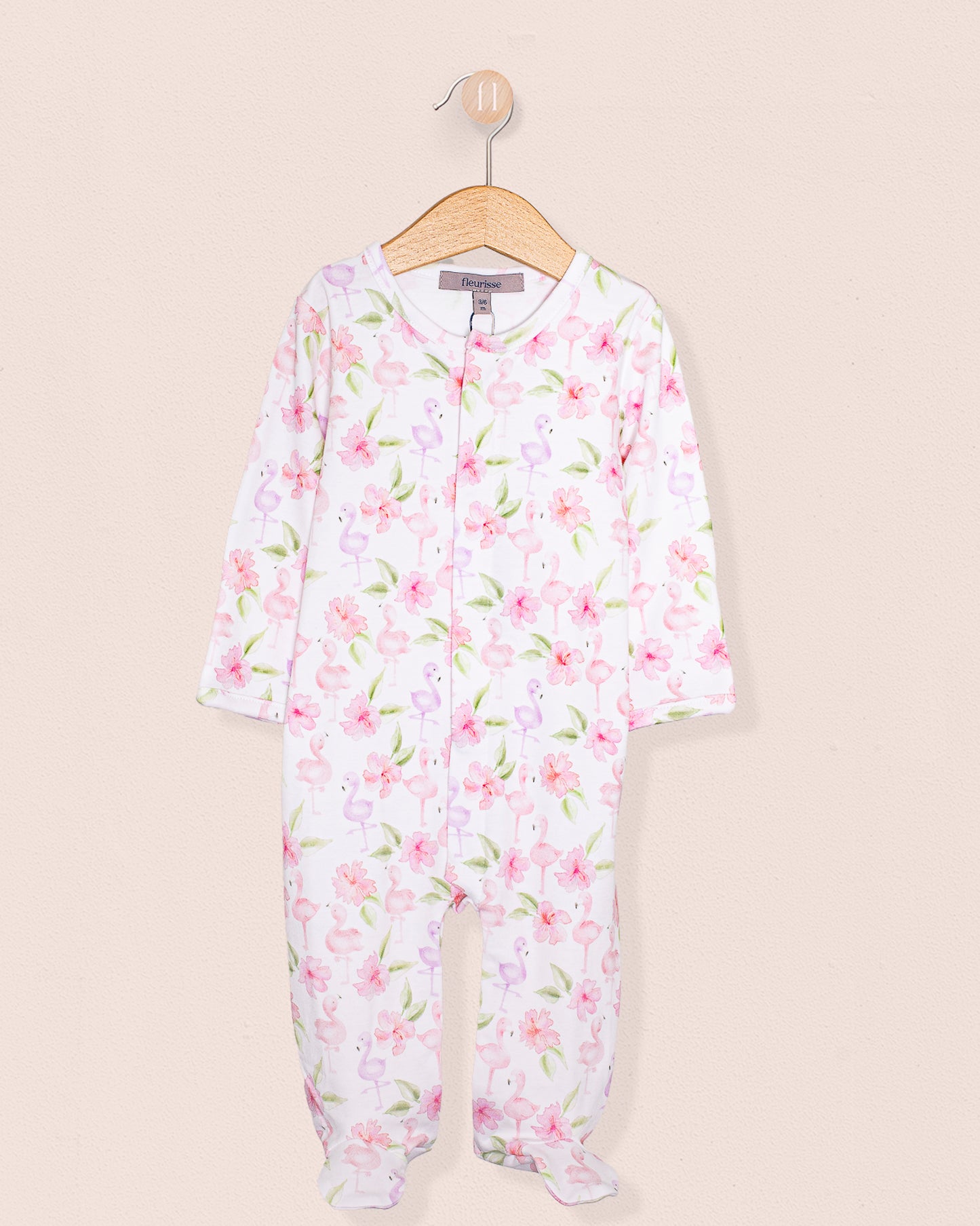 Pima Flamingos Stretchie - Stretchie