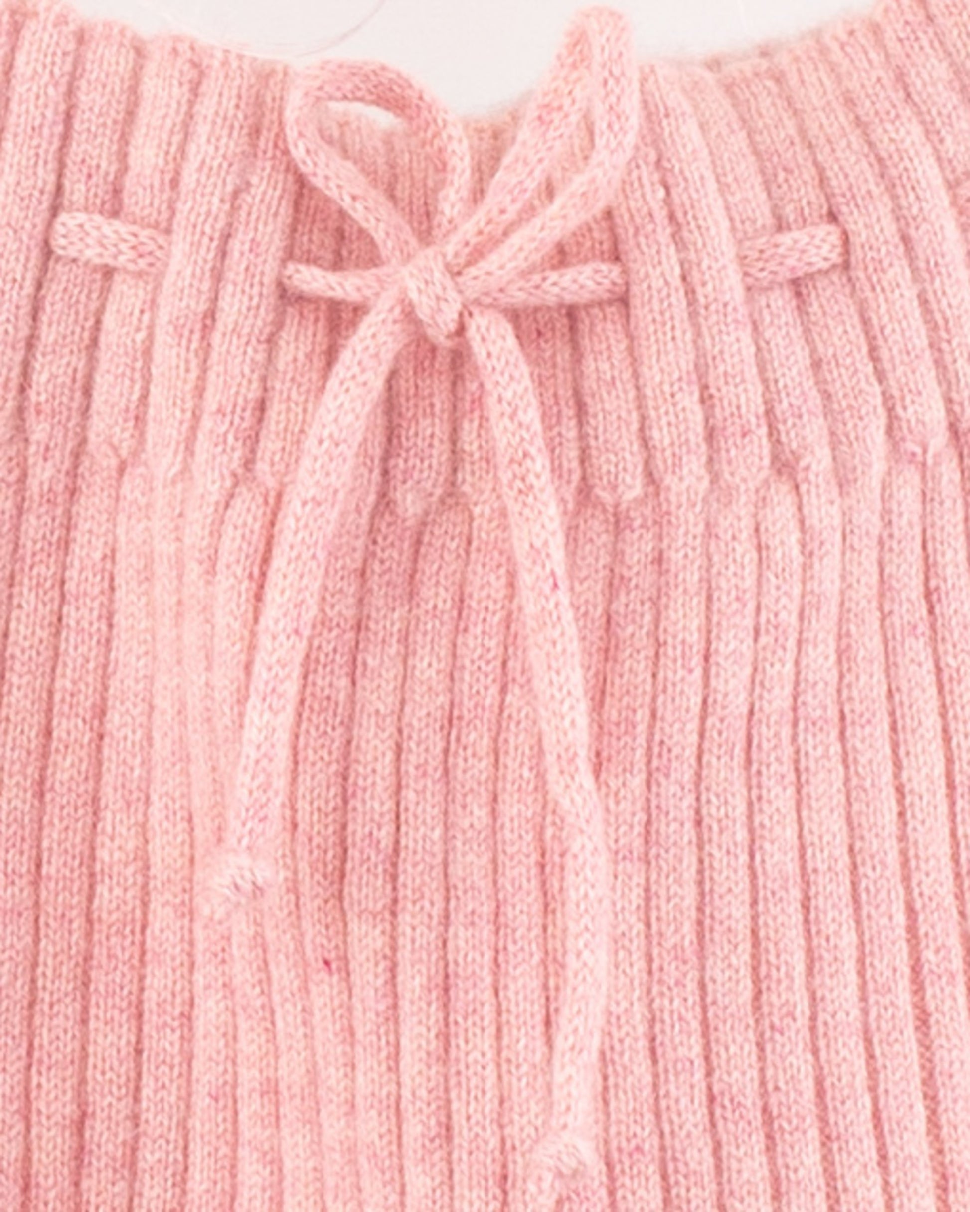 Cashmere Ribbed Rose Footed Legging - Legging