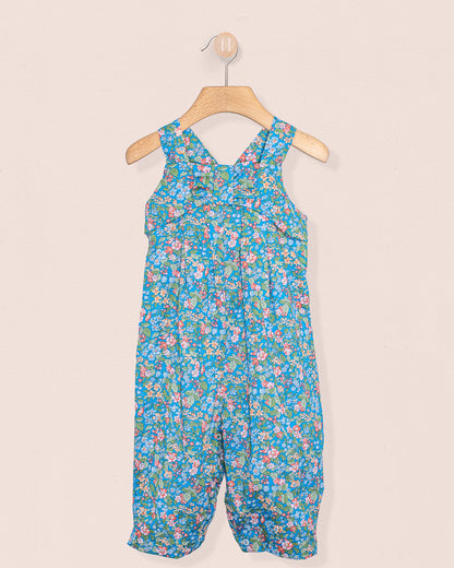 Louise Liberty Hedgerow Blue Overall - Romper