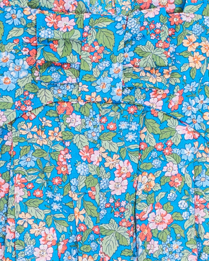 Louise Liberty Hedgerow Blue Overall - Romper