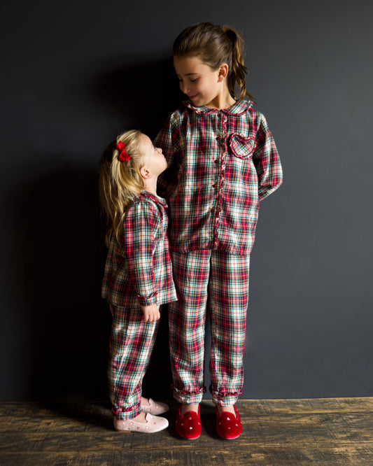Girl Loungewear Viyella Holiday Tartan